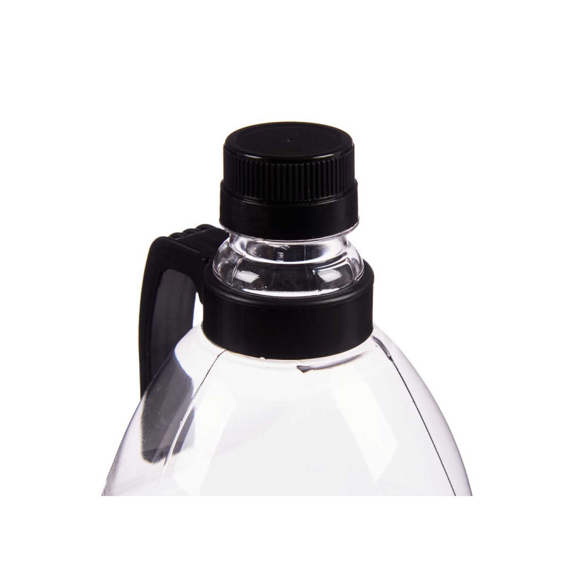 GARRAFA PLÁSTICO REDONDA COM PEGA 2000ML 