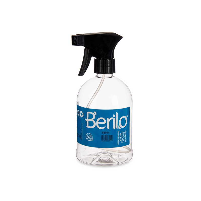 RECIPIENTE PULVERIZADOR PLÁSTICO 500ML 
