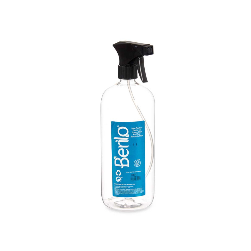 RECIPIENTE PULVERIZADOR PLÁSTICO 1000ML 