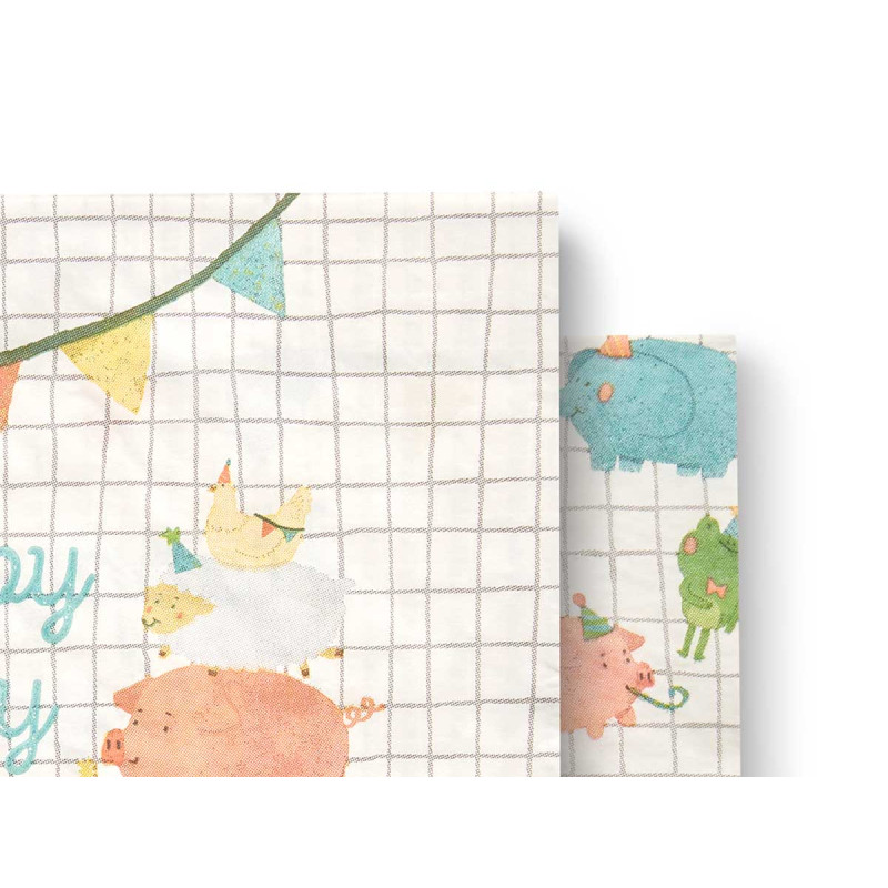 SET 12 SERVIETTES PAPIER DBL FACE ENFANTS ASSORT 2