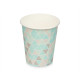 CONJ 12 COPOS PAPEL LOSANGO 240 ML SORT 2