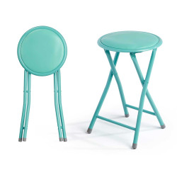 SGABELLO PIEGHEVOLE PVC VERDE
