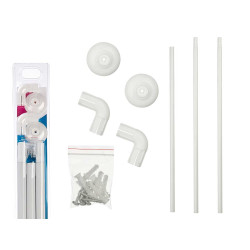 SHOWER CURTAIN BAR 90 CM