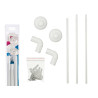 BARRA CORTINA PLATO DUCHA 90 CM