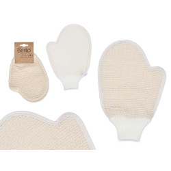 NATURAL FABRIC ADJUSTABLE MITTEN