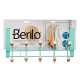 PERCHA METAL 10 GANCHOS MADERA MENTA