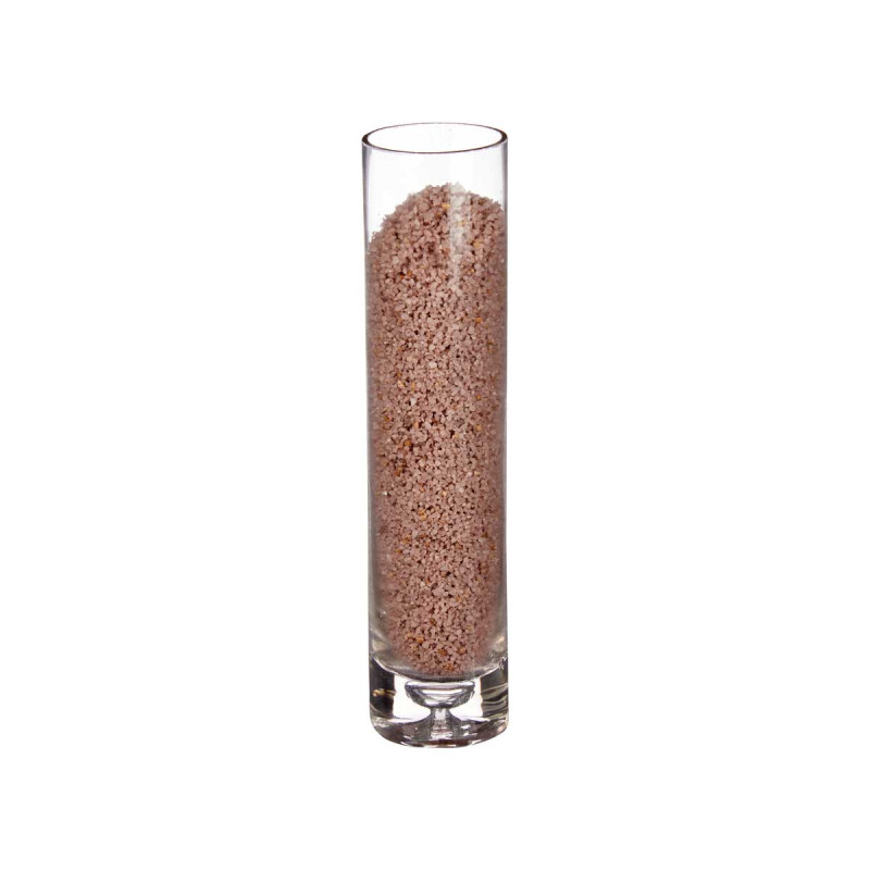 DECORATIVE SAND POT 1,2KG BROWN