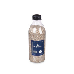 DECORATIVE STONE POT 1,2KG NATURAL
