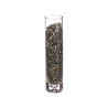 DECORATIVE STONE POT 1,2KG BLACK