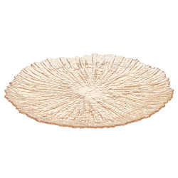 PIATTO DA PRANZO 28 CM AMBRA