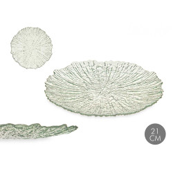PIATTO DA DESSERT 21CM TURCHESE