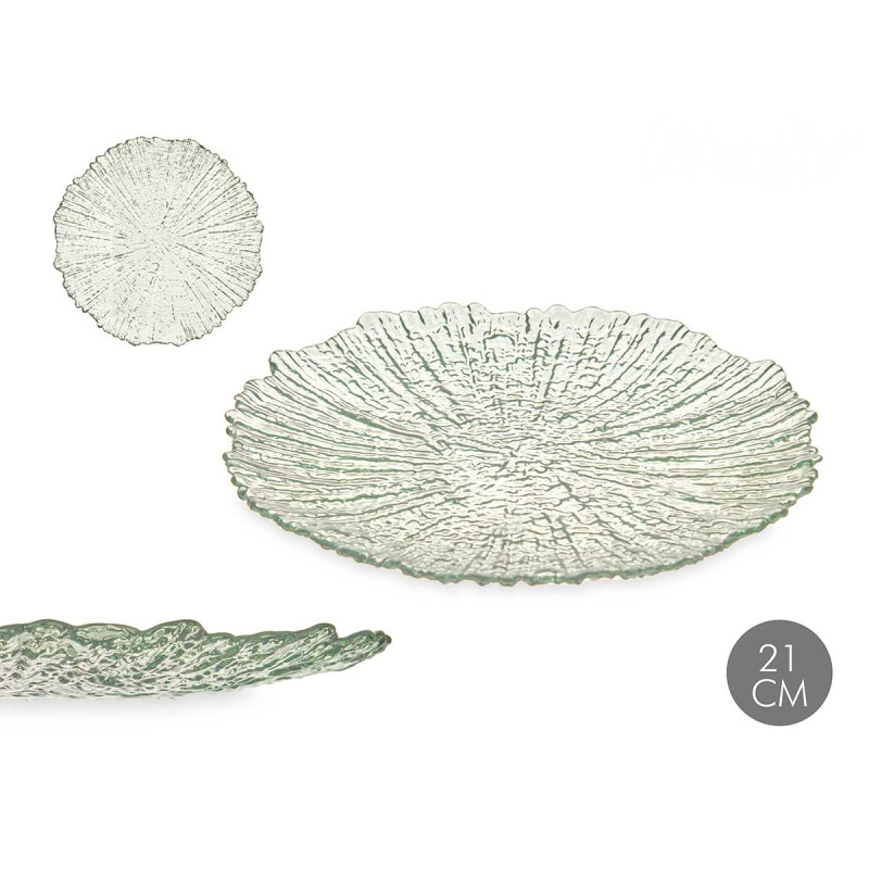 PIATTO DA DESSERT 21CM TURCHESE