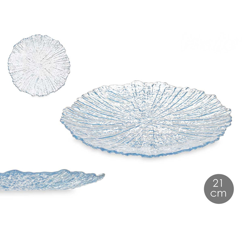 PIATTO DA DESSERT 21CM BLU
