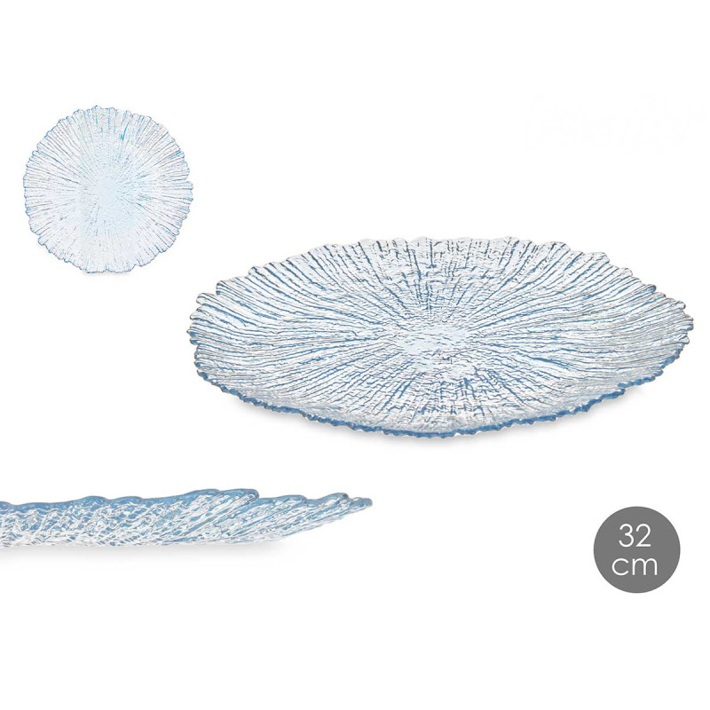 PIATTO DA PRANZO 32CM BLU