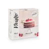 TARTERA CON PIE 33CM SIS