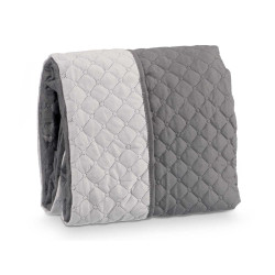 TWO SEATS GREY SOFA COVER