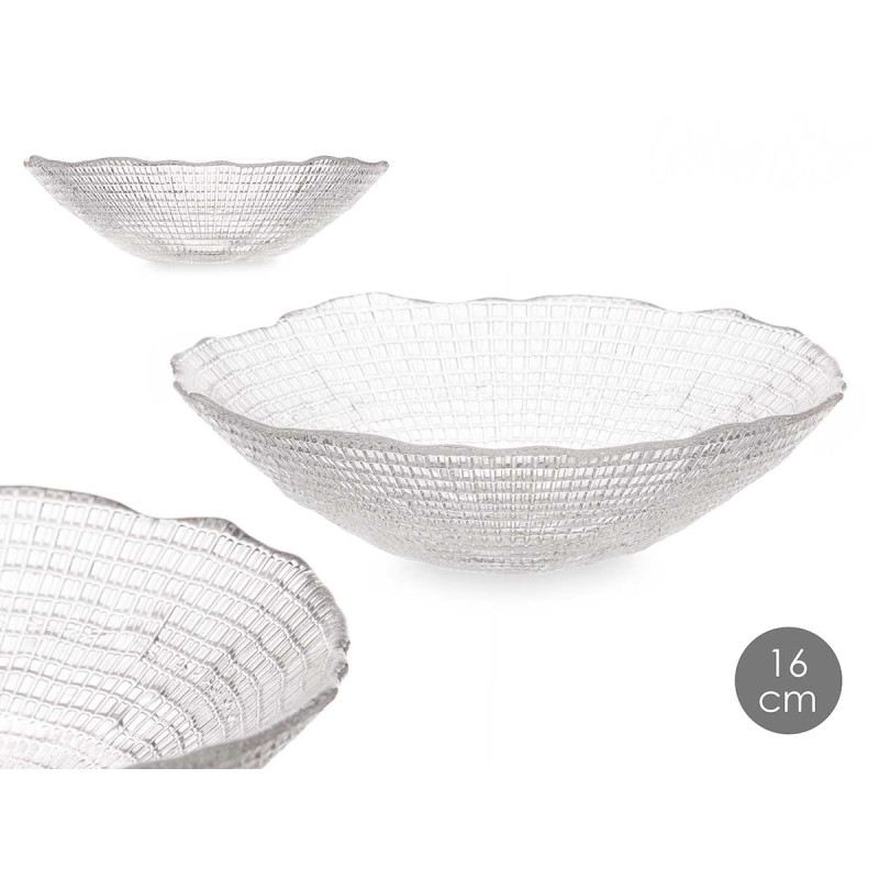BOWL CRISTAL 16CM TRANSPARENTE