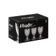 BICCHIERE DIAMANTE ACQUA TRASP 256 ML