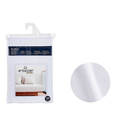 FITTED BED SHEET 135CM WHITE COLOUR