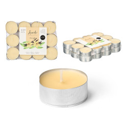 SET 24 TEA LIGHT 4 H VAINILLA