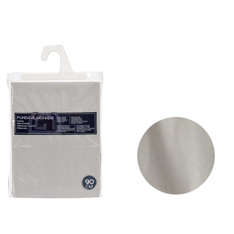 FUNDA ALMOHADA 90CM COLOR GRIS