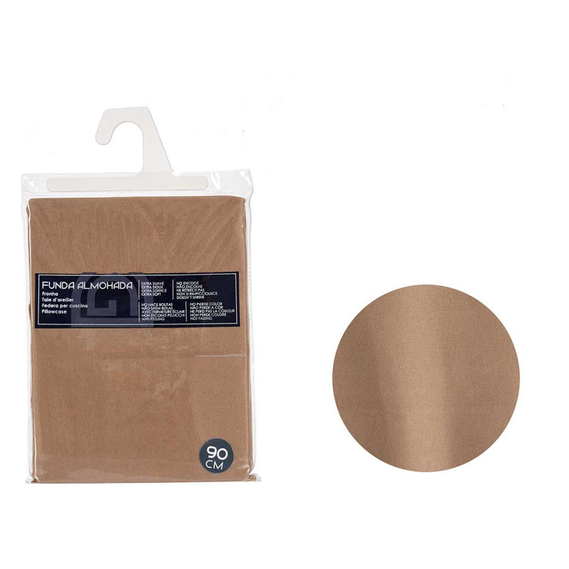 FUNDA ALMOHADA 90CM COLOR MARRON