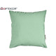 CAPA ALMOFADA COM FECHO 45X45CM VERDE 