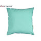 FEDERA CUSCINO CERNIERA 45X45CM TURCHESE