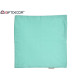 HOUSSE OREILLER FERMETURE ECLAIR 45X45 TURQUOISE 