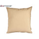 HOUSSE OREILLER FERMETURE ECLAIR 60X60 ECRU 