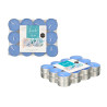 SET 24 BOUGIES CHAUFFE PLAT 4 HEURES OCEAN