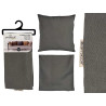 60X60CM PILLOW CASE WITH ZIP ANTHRACITE 