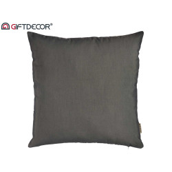 60X60CM PILLOW CASE WITH ZIP ANTHRACITE 