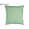 60X60CM PILLOW CASE WITH ZIP GREEN 
