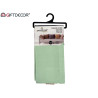 60X60CM PILLOW CASE WITH ZIP GREEN 