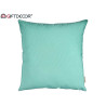 HOUSSE OREILLER FERMETURE ECLAIR 60X60 TURQUOISE 