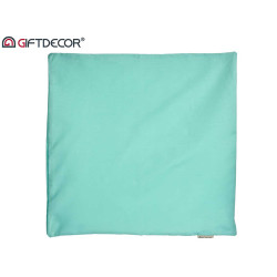 FEDERA CUSCINO CERNIERA 60X60CM TURCHESE
