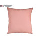 FEDERA CUSCINO CERNIERA 60X60CM ROSA