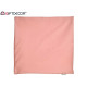 CAPA ALMOFADA COM FECHO 60X60CM ROSA