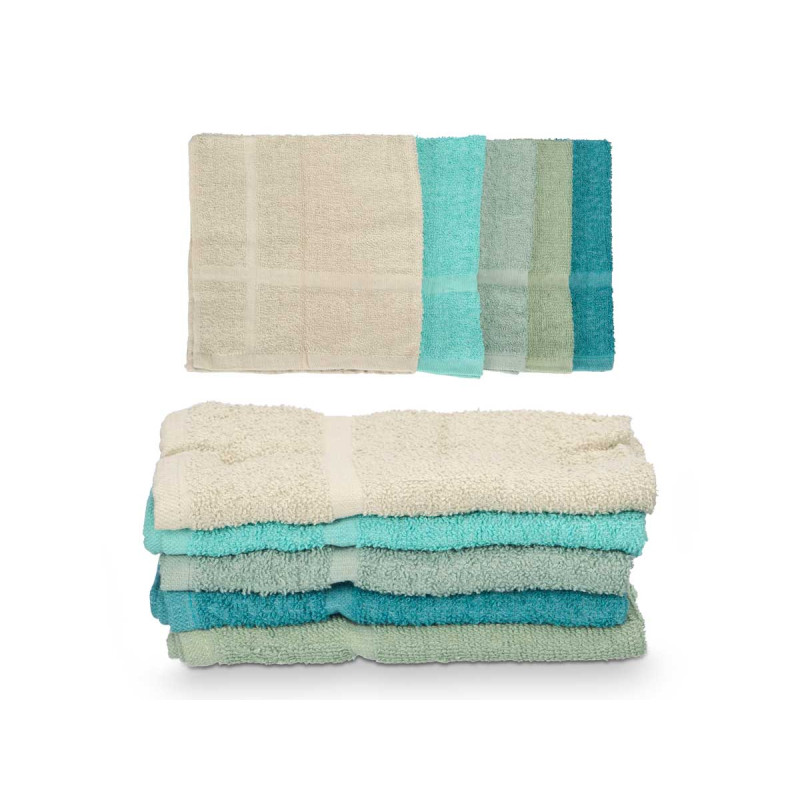 PANNO DA CUCINA COTONE 400 GR 50X50 ASS 5 OCRA