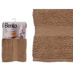 70X130 CAMEL COLOUR PLAIN TOWEL 