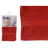 ASCIUGAMANO LISCIO 30X50 COLOR MATTONE