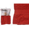 SERVIETTE DE BAIN LISSE 70X130 COULEUR TUILE 