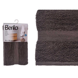 ASCIUGAMANO LISCIO 70X130 COLORE GRIGIO