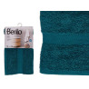 ASCIUGAMANO LISCIO 70X130 BLU PETROLIO 