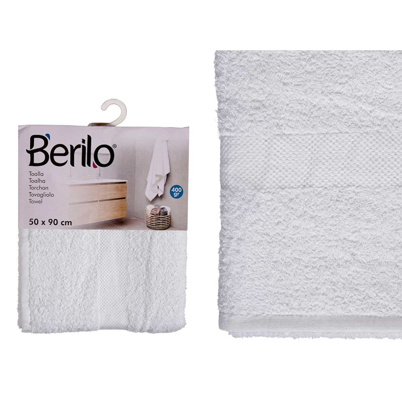TOALHA LISA 50X90 BRANCO    
