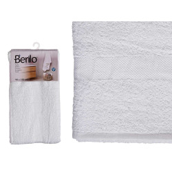 ASCIUGAMANO LISCIO 90X150 COLORE BIANCO