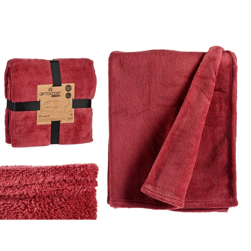 COPERTA CORALLO 150X200CM ROSA FORTE