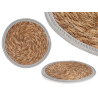 NAPPERON NATUREL REBORD GRIS 30CM