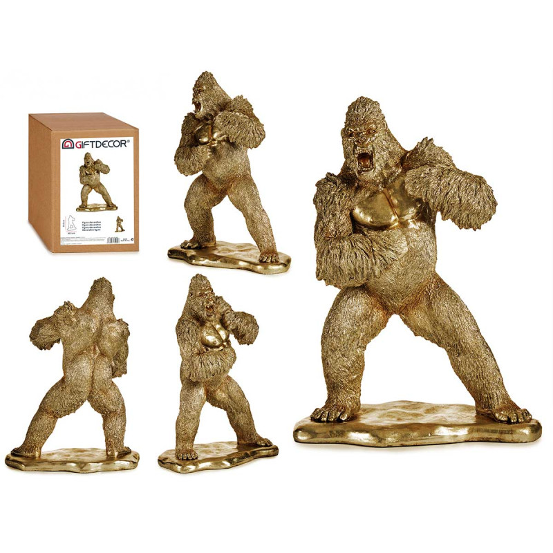 GOLDEN ANGRY GORILLA